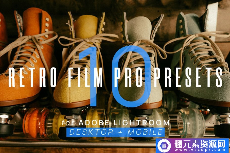 电脑版 柯达富士复古胶片LR预设/手机版移动APP预设Retro Film Pro Lightroom Presets插图