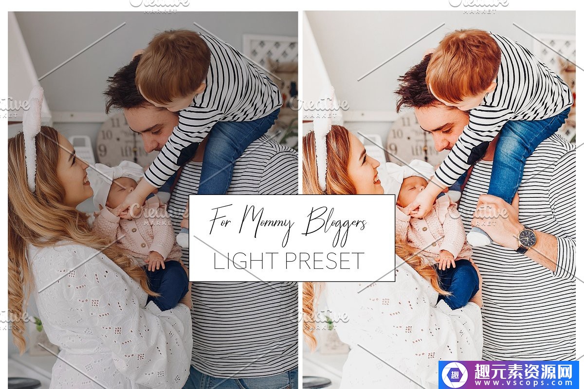 时尚博客旅拍人像手机版移动Lightroom预设 BRIGHT LIGHTROOM PRESETS插图2