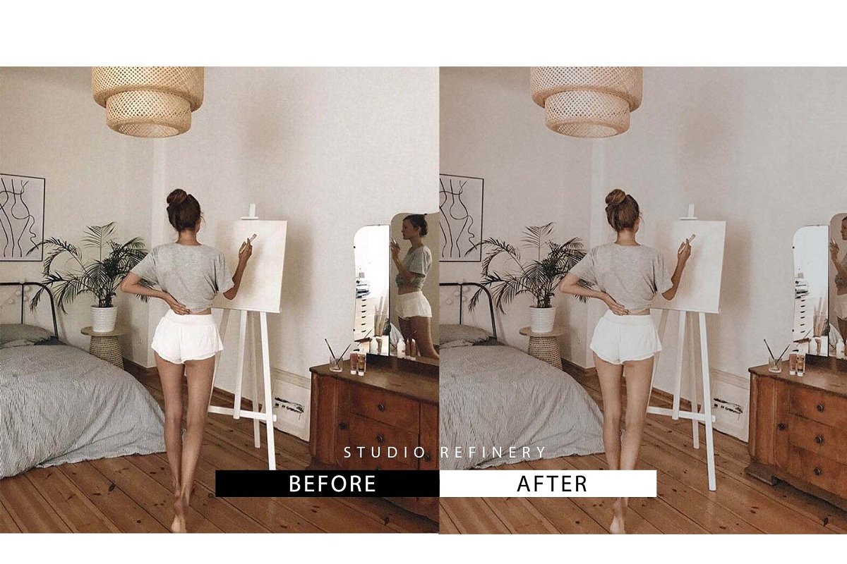 手机版APP预设奶油色裸体Lightroom预设SINGLE移动Lightroom预设插图4