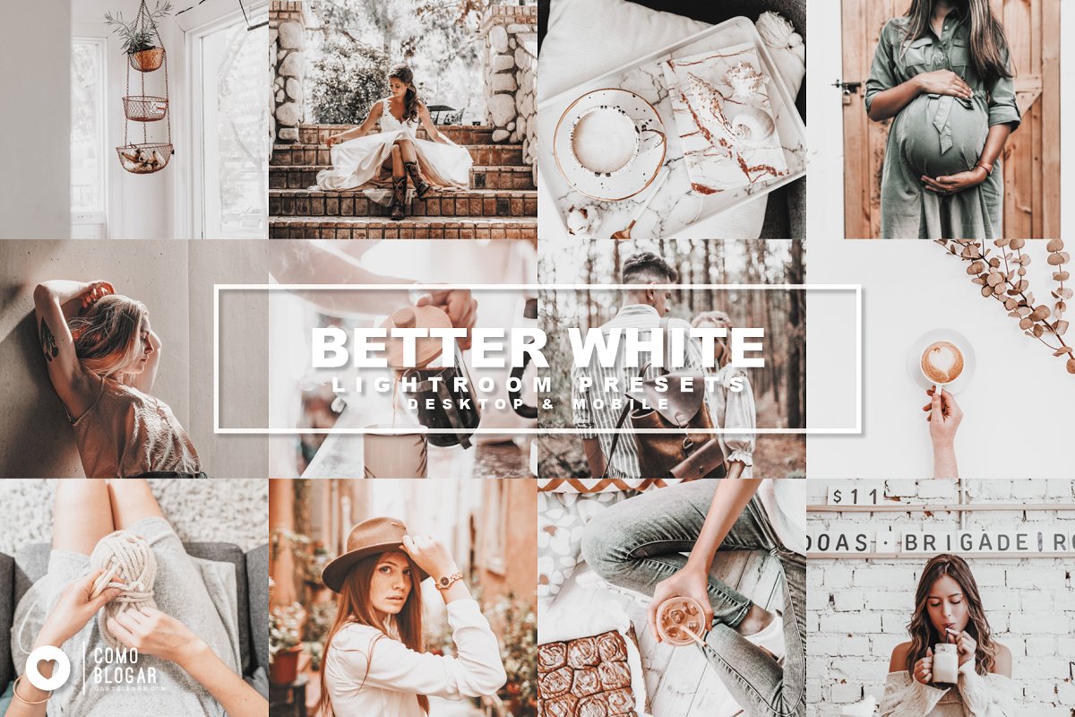 Better White巴黎风格米色优雅ins风Lightroom APP移动预设 和ACR预设插图