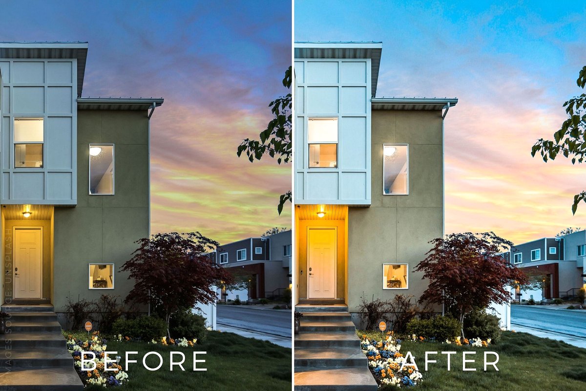 房地产室内和室外摄影预设集LR预设Interior Design Lightroom Presets插图6 房地产室内和室外摄影预设集LR预设Interior Design Lightroom Presets插图6