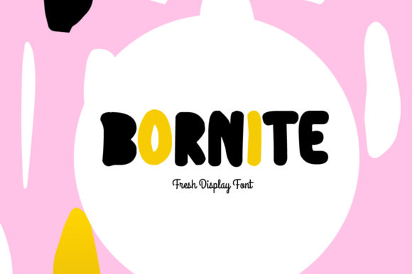 Bornite字体-小清新字体插图 Bornite字体-小清新字体插图