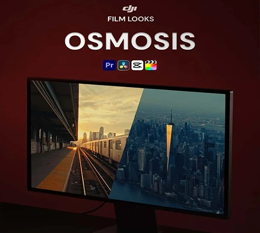 DJI电影胶片感LUTs调色预设合集 Reilín Joey – Osmosis Film Bundle