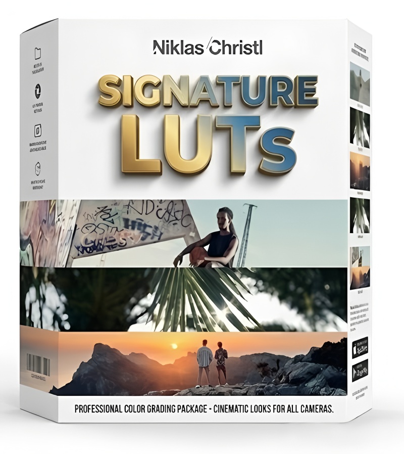 Niklas Christl专业视频调色LUT包 12款Signature电影感LUT PR/达芬奇/FCPX通用